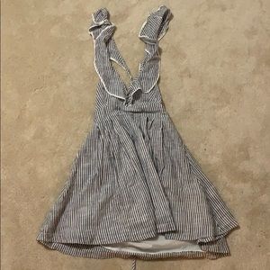 Free People Ruffle Fit and Flare Dress